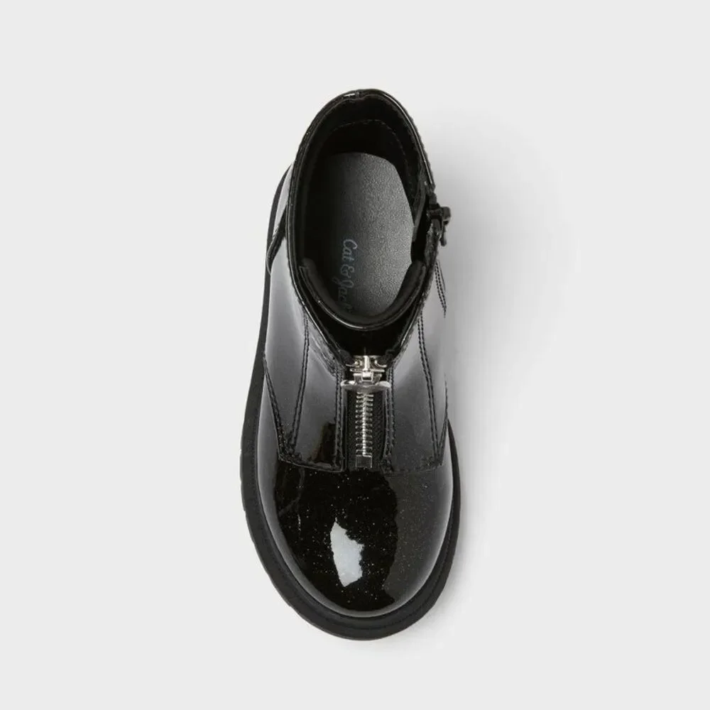 Toddler Girls' Donna Chelsea Boots - Cat & Jack Black 7T